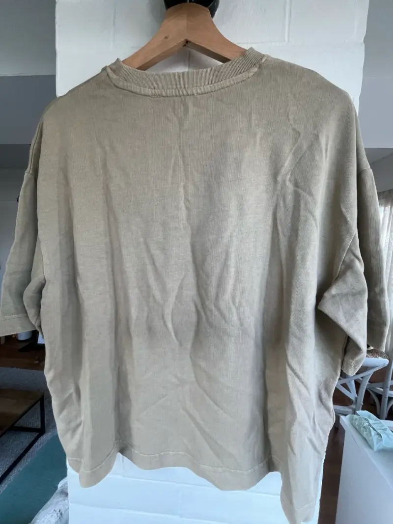 Polera Beige MNG Mujer Talla M - 3