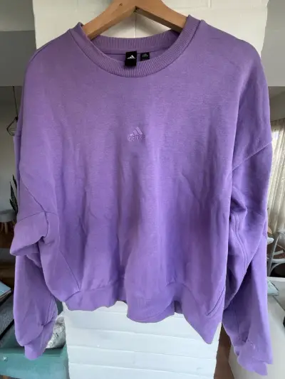 Polerón Morado Adidas para Mujer - miniatura 1