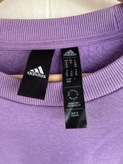 Polerón Morado Adidas para Mujer - miniatura 3