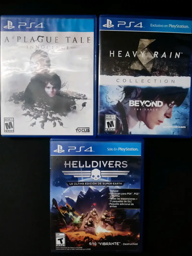 Juegos de ps4 a $15.000 C/U - 2