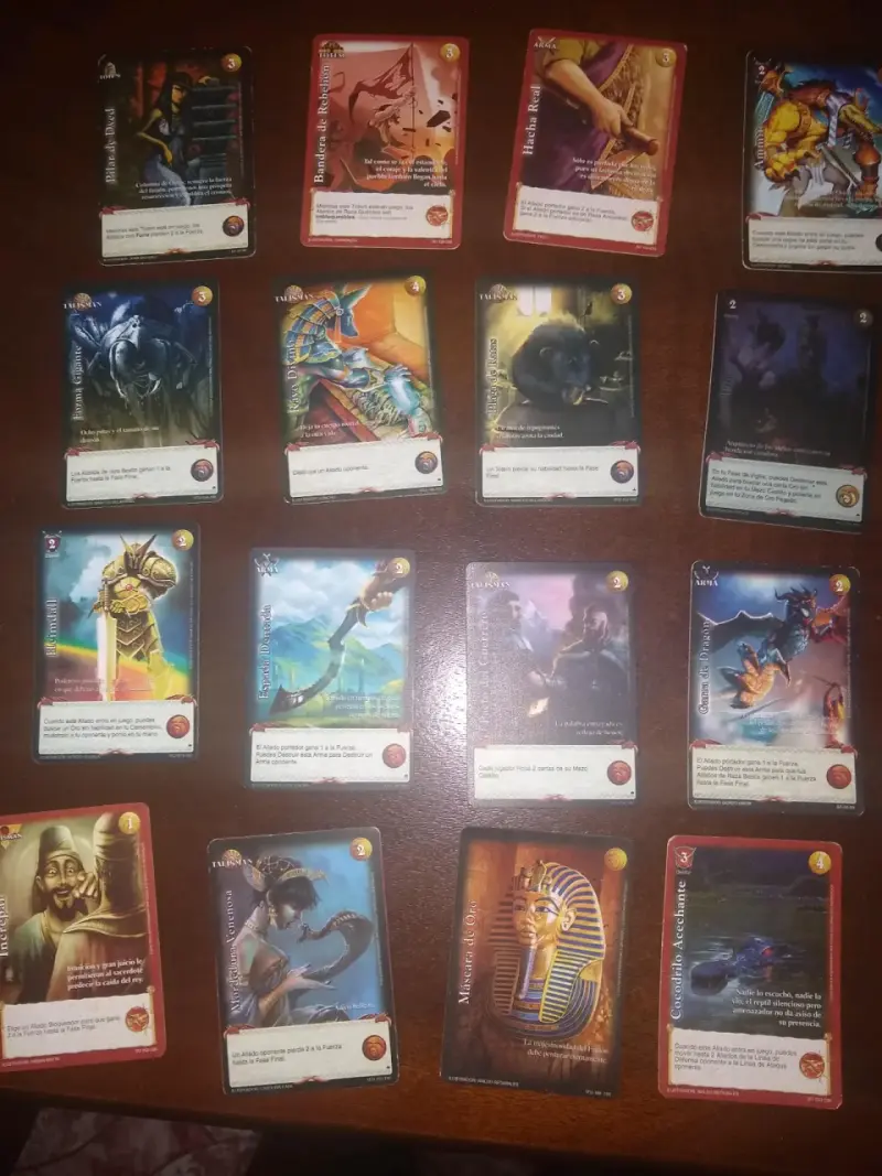 Colección de Cartas Mitos y Leyendas en Buen Estado - 2