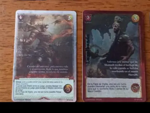 Colección de Cartas Mitos y Leyendas en Buen Estado - 4
