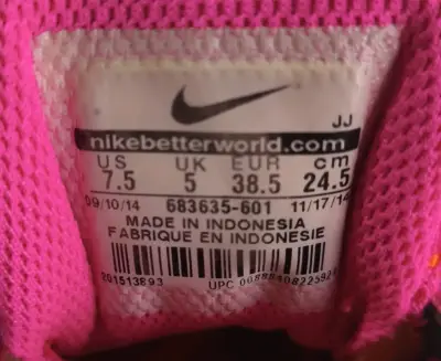 Zapatillas deportivas Nike rosas para mujer - miniatura 4