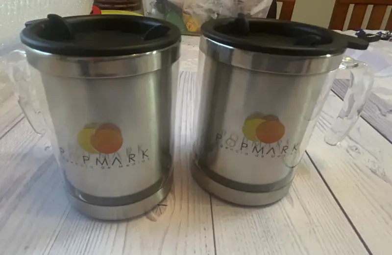 Tazas térmicas de acero inoxidable Popmark - 2