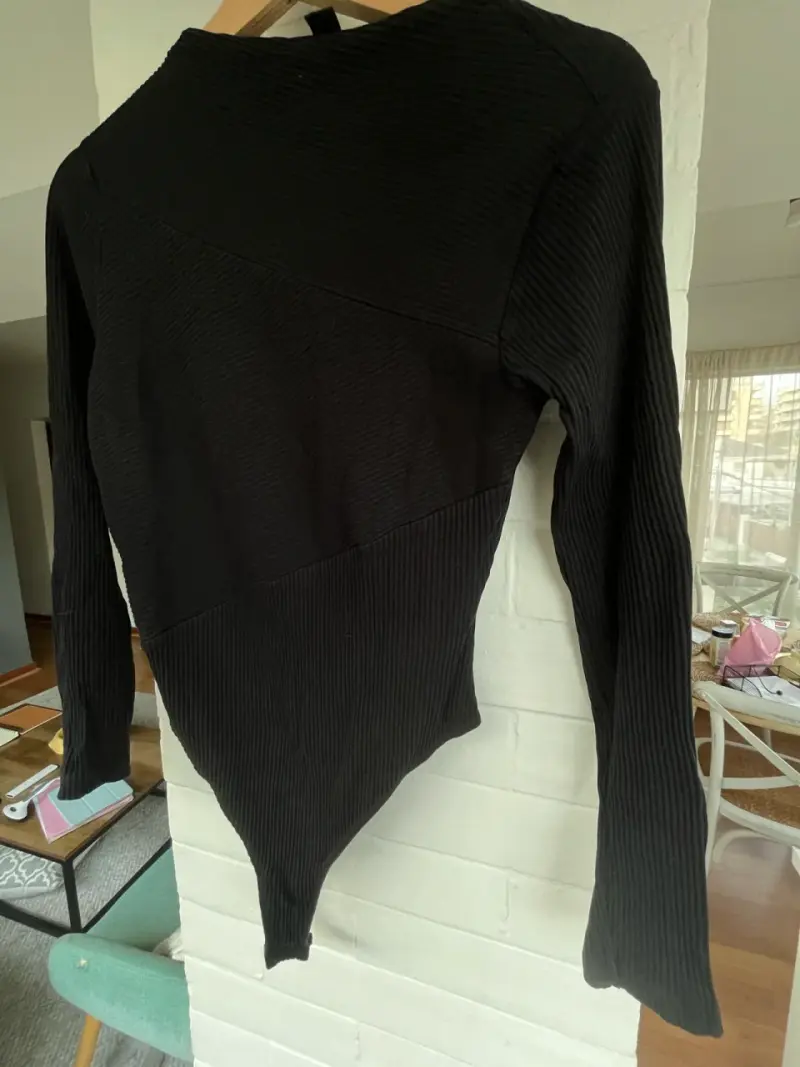 Body negro de manga larga AllSaints - 2