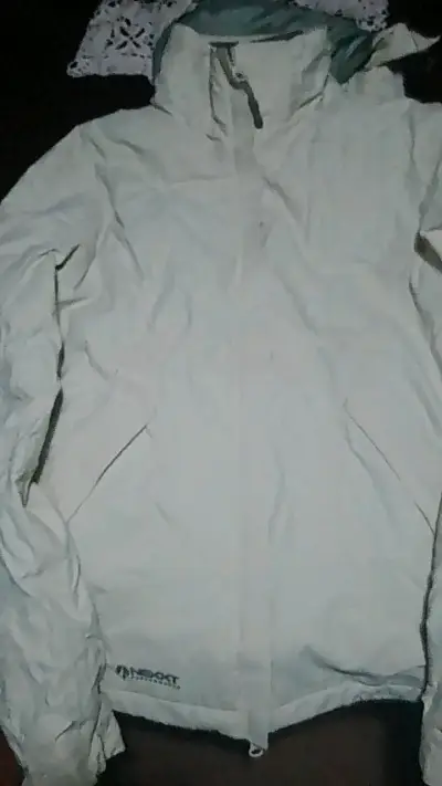 Chaqueta blanca impermeable Next Performance - miniatura 1