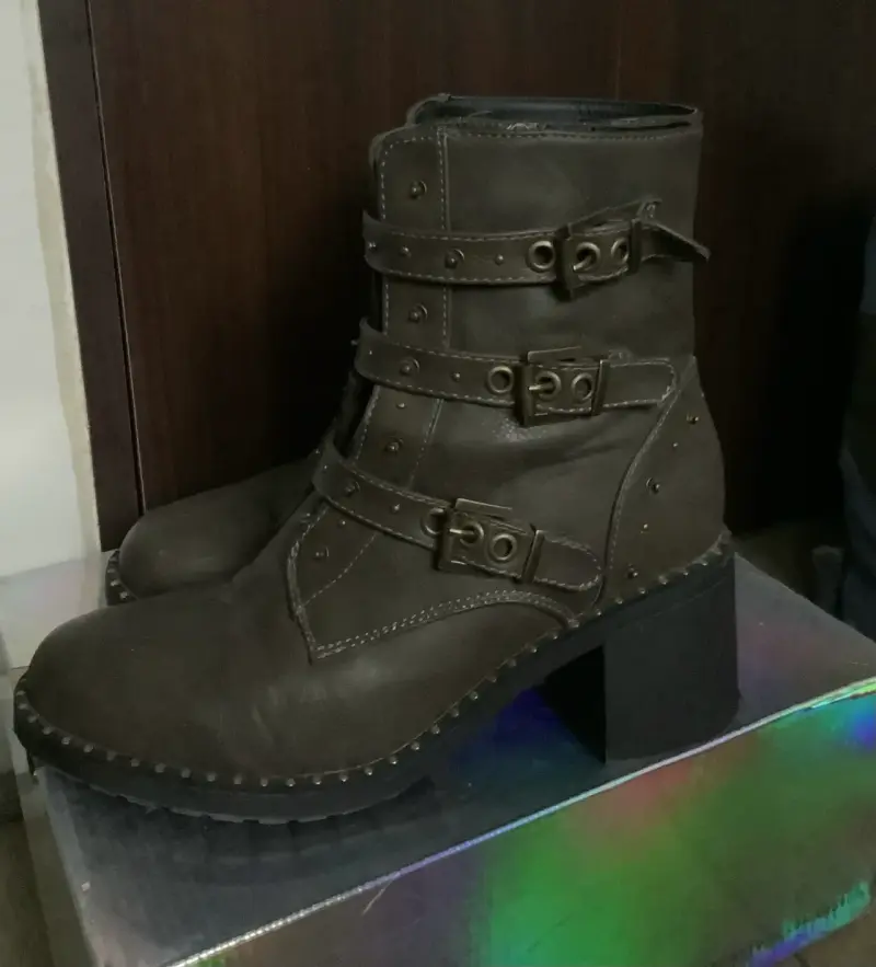 Botines Vía Uno con hebillas para mujer 37 - 2