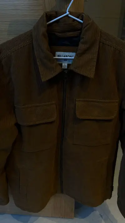 Chaqueta de cotelé marrón Billabong para hombre - miniatura 2