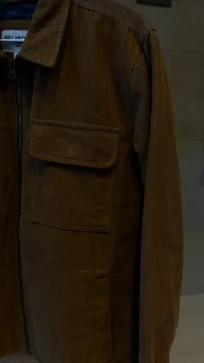 Chaqueta de cotelé marrón Billabong para hombre - miniatura 3
