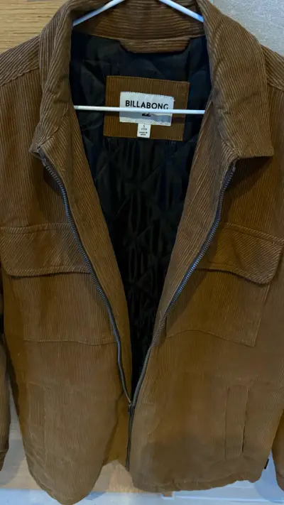 Chaqueta de cotelé marrón Billabong para hombre - miniatura 5