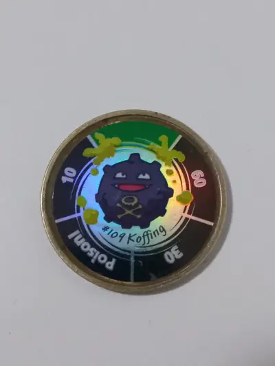 Moneda coleccionable Pokémon Koffing - miniatura 1