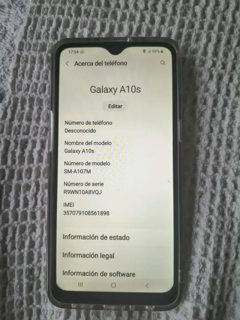 Samsung Galaxy A10s en buen estado - 1