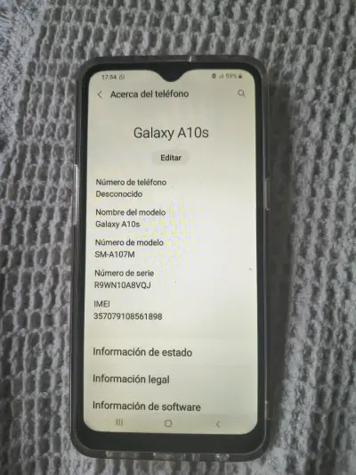 Samsung Galaxy A10s en buen estado - miniatura 1