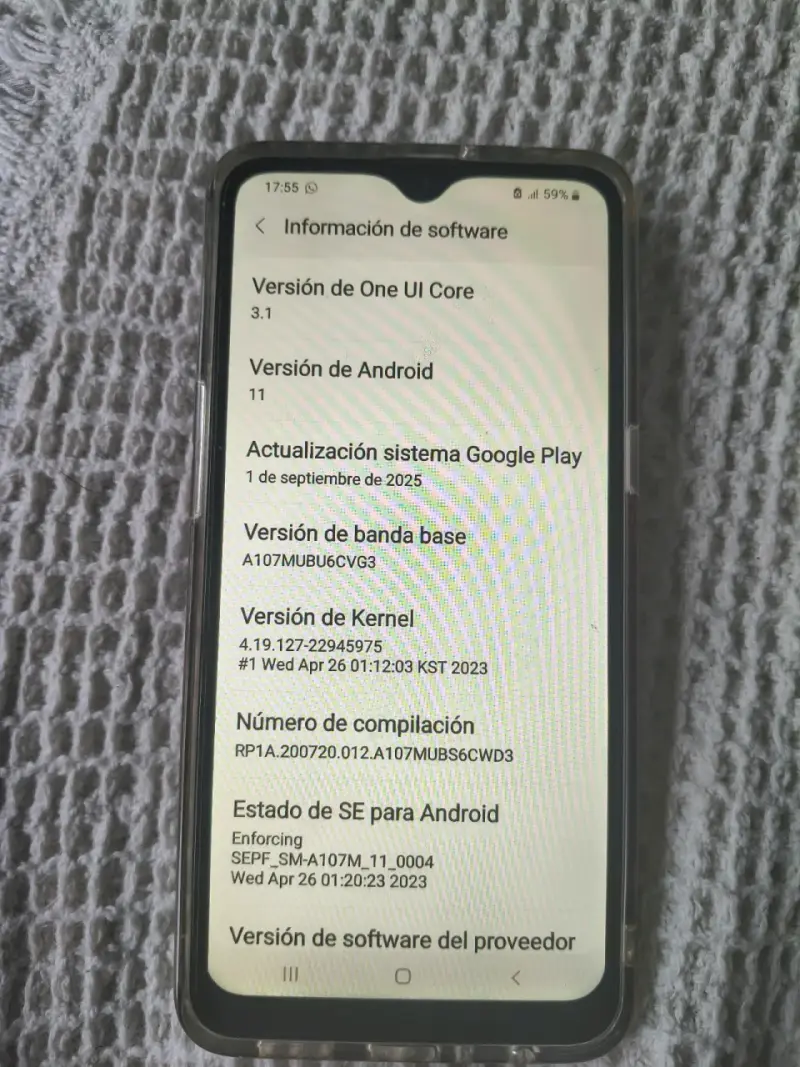 Samsung Galaxy A10s en buen estado - 2