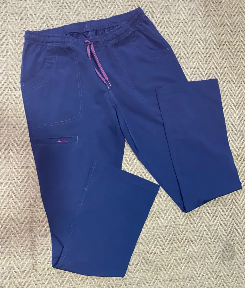 Pantalon clinico azul marino talla S - 4