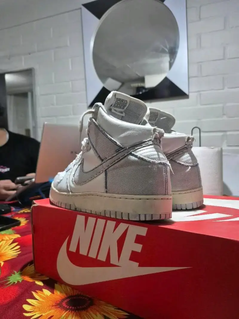 Nike Dunk High 1985 denim - 4