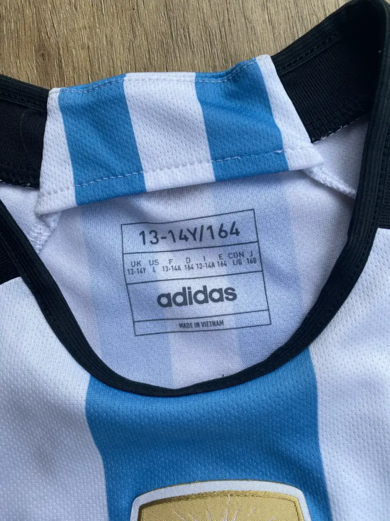 Camiseta Messi Adidas original Mundial 2022 - 5