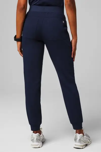 Pantalones clínico  azul marino con bolsillos - miniatura 5