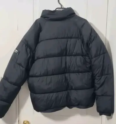 Chaqueta Puffer Zara DNWR Negra - XL - miniatura 3