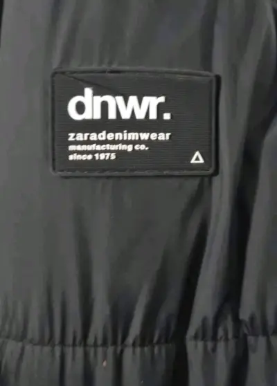 Chaqueta Puffer Zara DNWR Negra - XL - miniatura 5