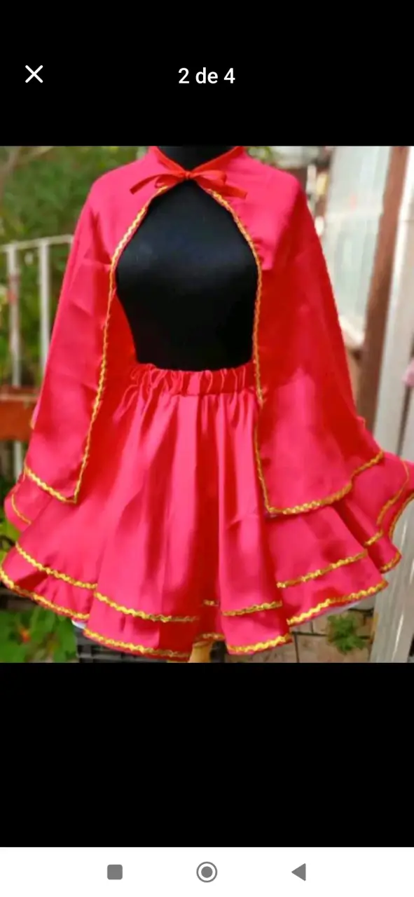 Traje para diablada