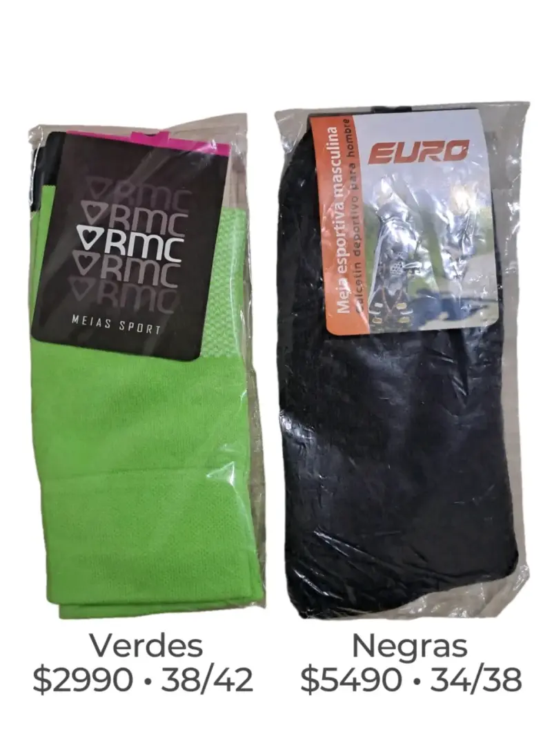 Pack de Medias Deportivas RMC y Euro para Hombre