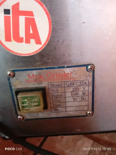 Picadora de carne eléctrica de acero inoxidable - miniatura 4