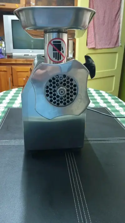 Picadora de carne eléctrica de acero inoxidable - miniatura 5