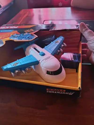 Avión de Juguete Policía Adventure Force - miniatura 1