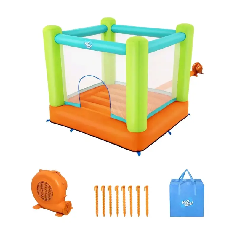 Castillo inflable para niños con inflador y estacas