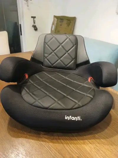 Asiento elevador para niños Infanti negro - miniatura 1