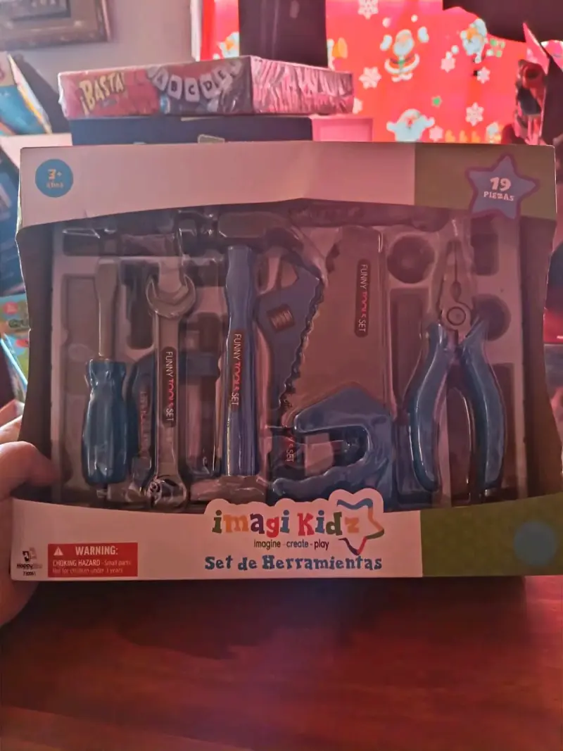 Set de herramientas de juguete Imagi Kidz 19 pieza - 1