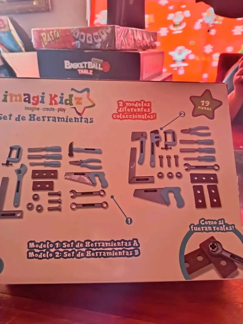 Set de herramientas de juguete Imagi Kidz 19 pieza - 2