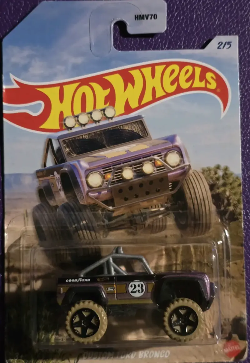Hot Wheels Custom Ford Bronco edición especial - 1