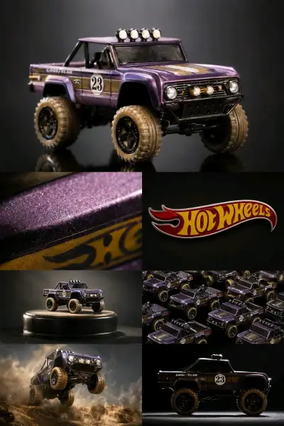 Hot Wheels Custom Ford Bronco edición especial - miniatura 2