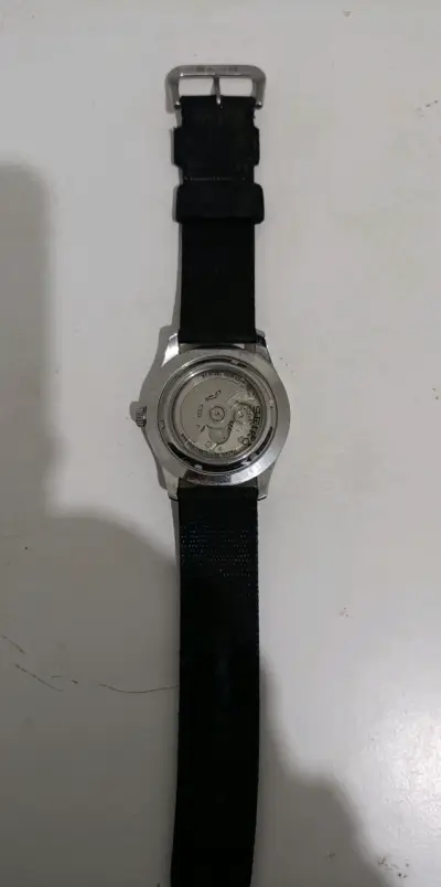 Reloj automático Seiko con correa azul - miniatura 1