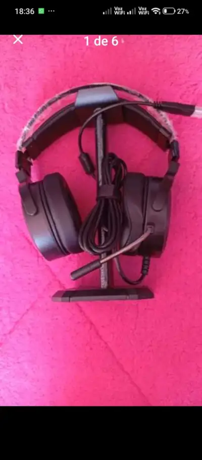 Audífonos gaming Redragon con micrófono - miniatura 1