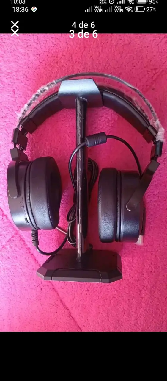 Audífonos gaming Redragon con micrófono - 3