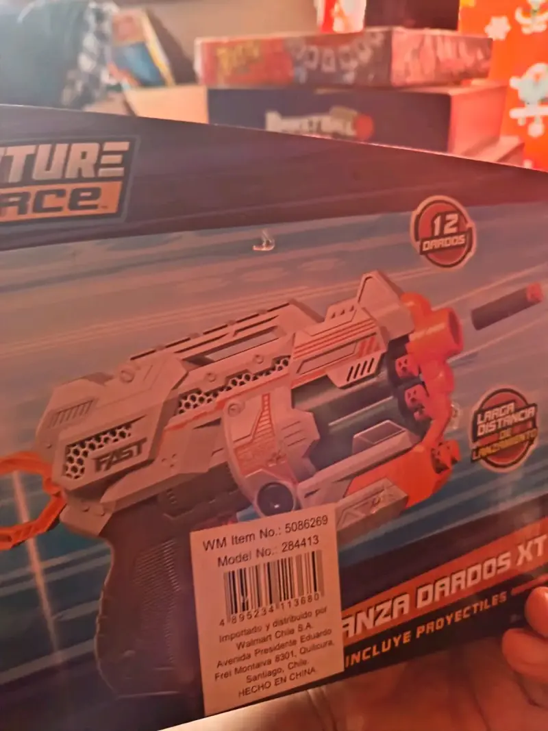 Lanzador de dardos Adventure Force XT con 12 proye - 2