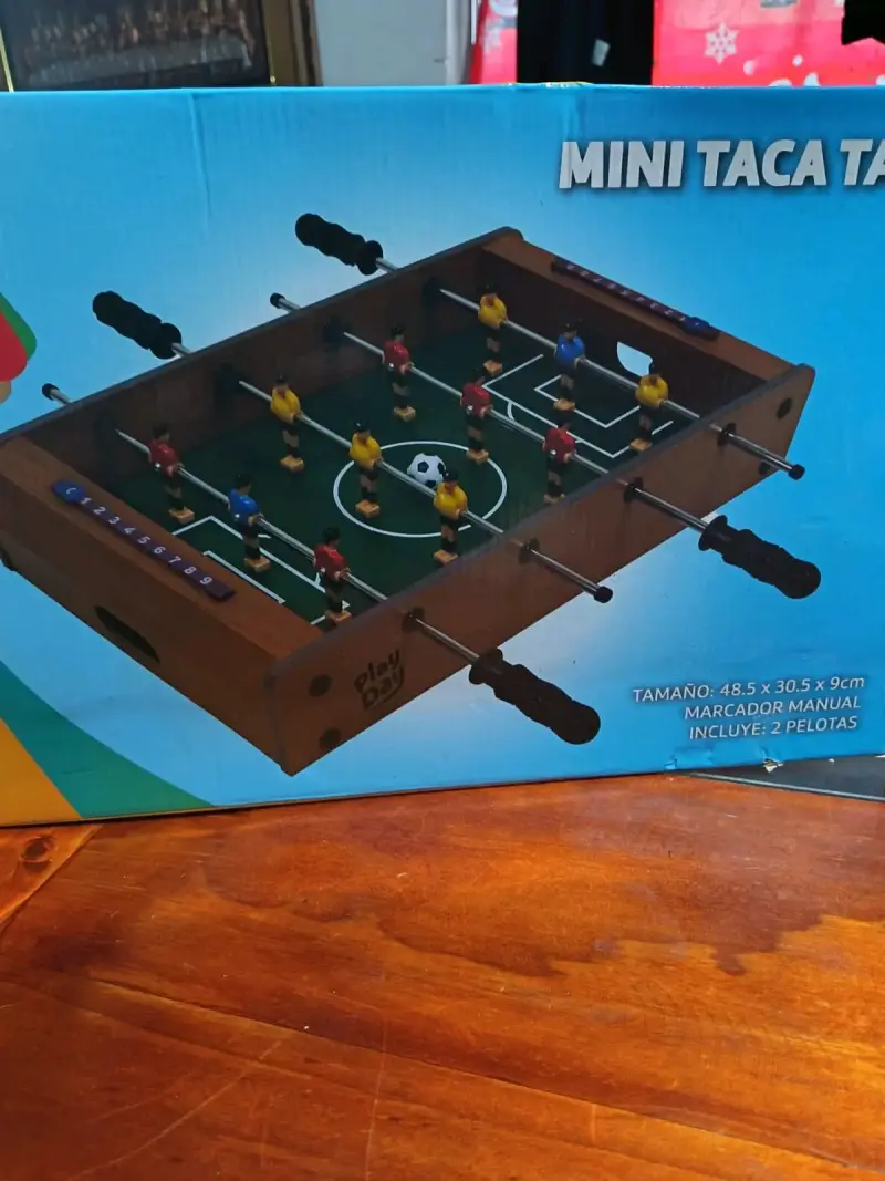 Mini taca taca de madera Play Day - 2