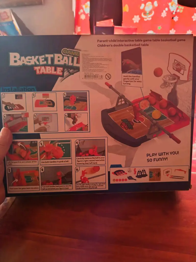 Juego de Mesa de Baloncesto para Niños - 2