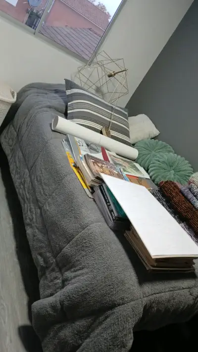 Cama nido con colchón y respaldo acolchado - miniatura 3