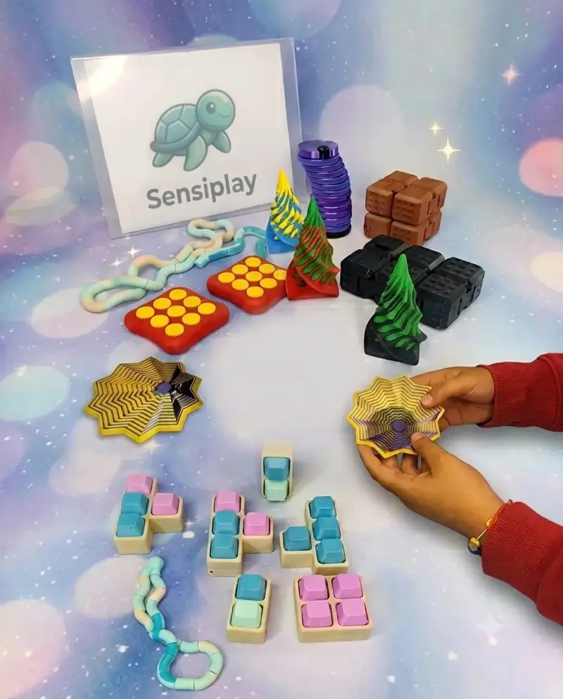 Set de juguetes sensoriales SensiPlay para niños - 1