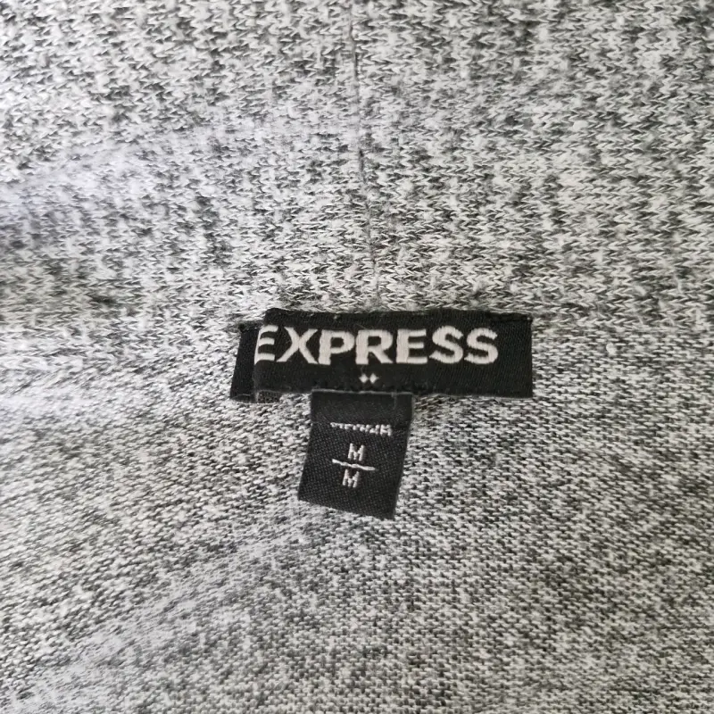 Cárdigan gris de mujer Express talla M - 4