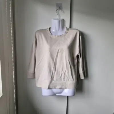Polerón beige de mujer Zara talla S - miniatura 2