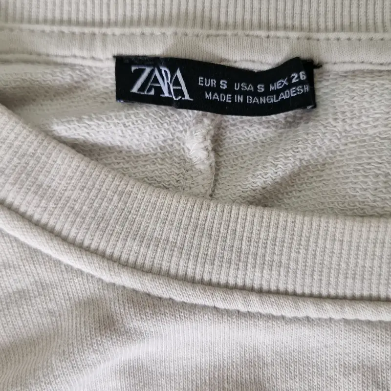 Polerón beige de mujer Zara talla S - 3