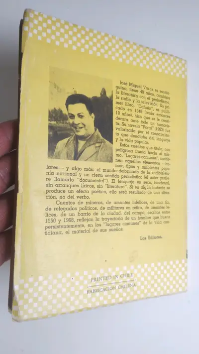 Libro 'Lugares Comunes' de José Miguel Varas - miniatura 3