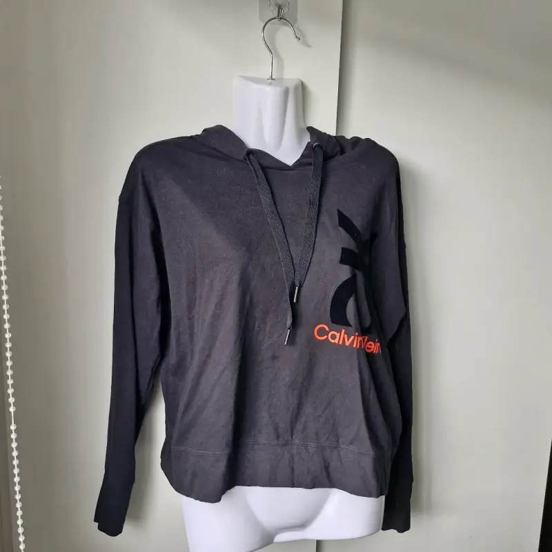 Polerón Calvin Klein Performance gris oscuro - 3