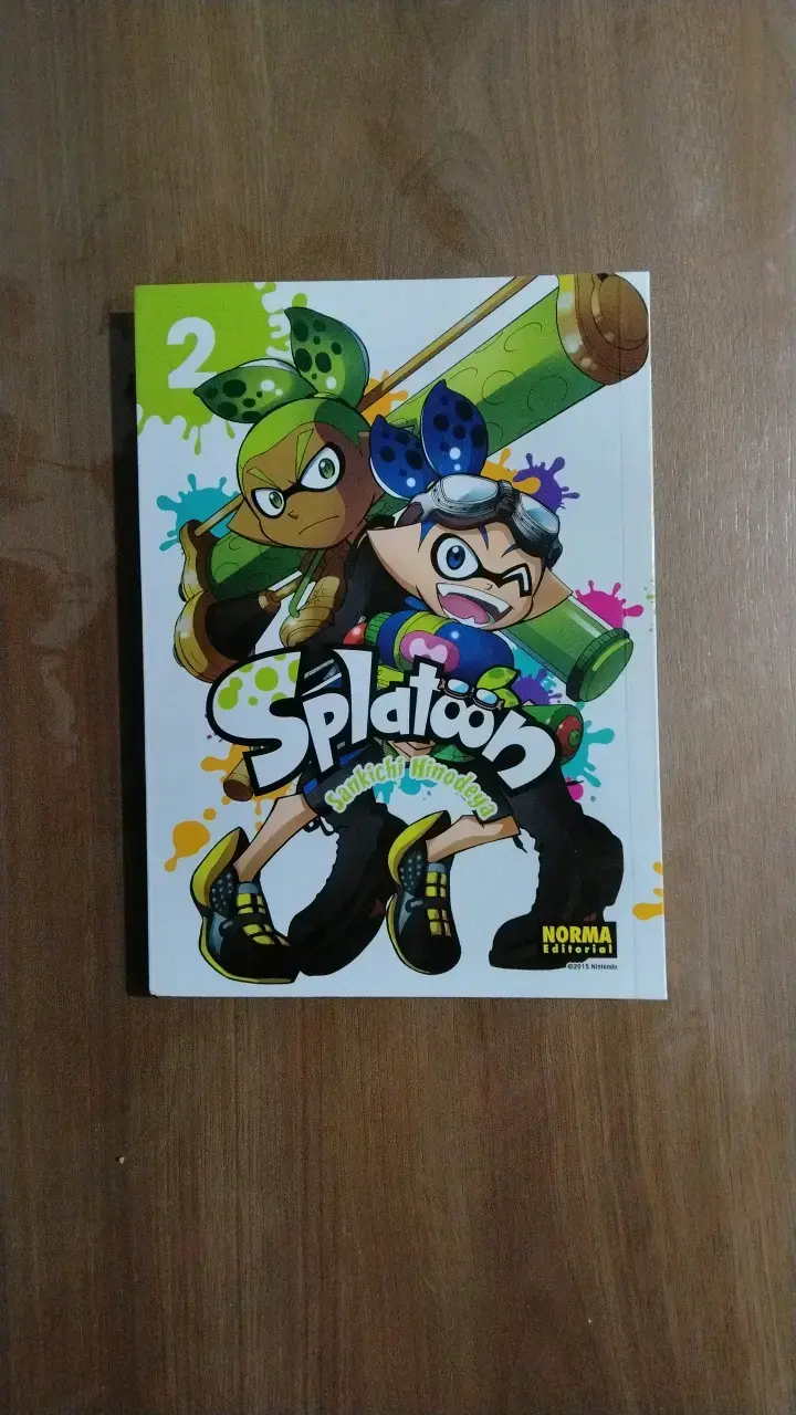 Manga Splatoon Volumen 2 de Norma Editorial