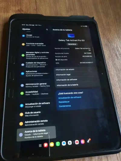 Tablet Samsung Galaxy Tab Active4 Pro 5G con S Pen - miniatura 1